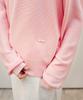 ANDNEEDS Scoop U-Neck Knit (Pink)