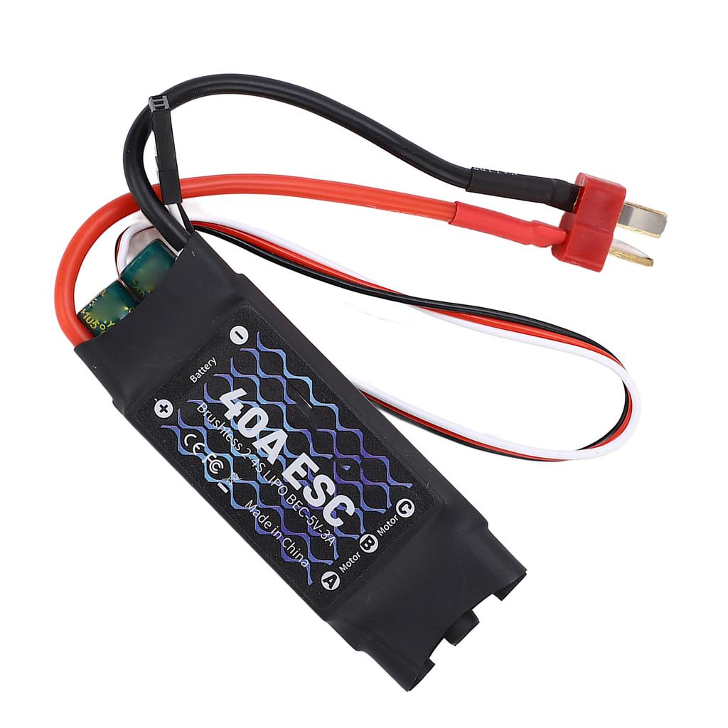 40А Бесщеточный ESC 2?4S 5V 3A BEC электрический регулятор скорости с Т-образным штекером для RC Fixed Wing