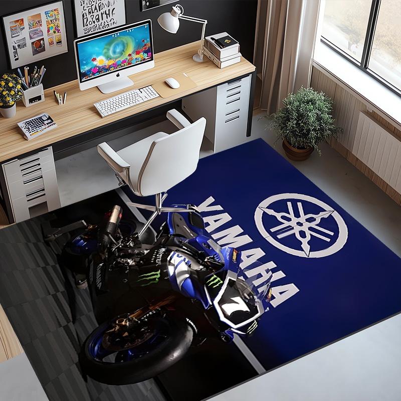 Yamaha Pattern Rug, Indoor/Outdoor Mat, for Picnic, Gameroom, Bedroom, Office, Living Room, Home Decor Carpet, Birthday Gift