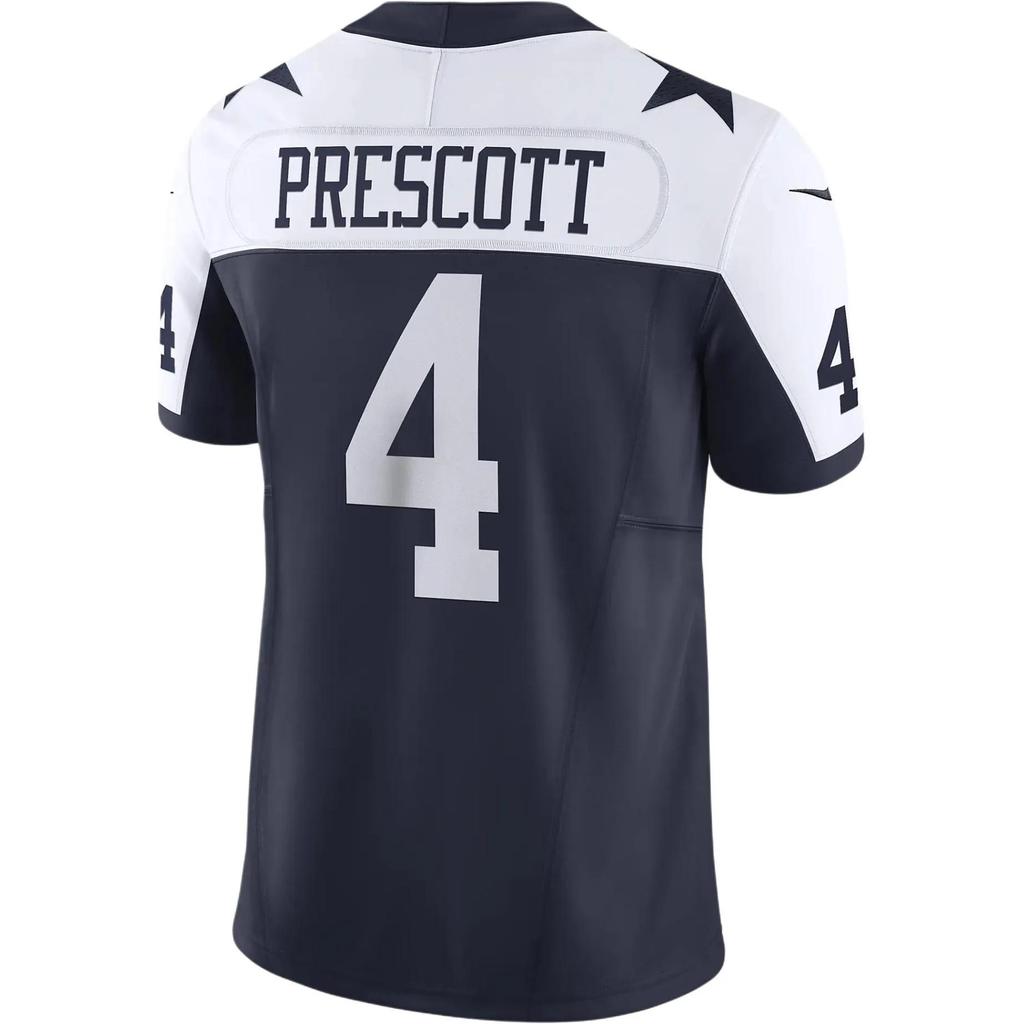 Nike Dak Prescott Dallas Cowboys Men's Nike Dri-FIT Nfl Limited Jersey (Unisex) Soccer Jerseys 16280280 | Navy , White