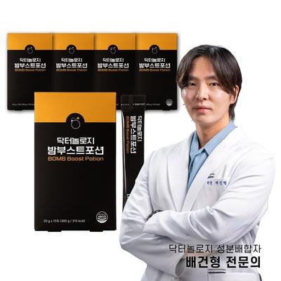 Doctornology Balm Boost Potion, 19 угрей, разработанных врачами, высокое содержание мужской жизненной силы, L-аргинин, мака, ночной шлюз цинка, 300 г, 4 шт.