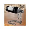 Porte-bouteille Design original avec chaine chomée LIK3512
