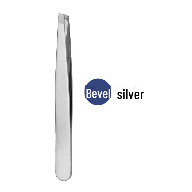 Пинцет для бровей из нержавеющей стали толщиной 1,2 мм со скошенной кромкой для точного удаления волос