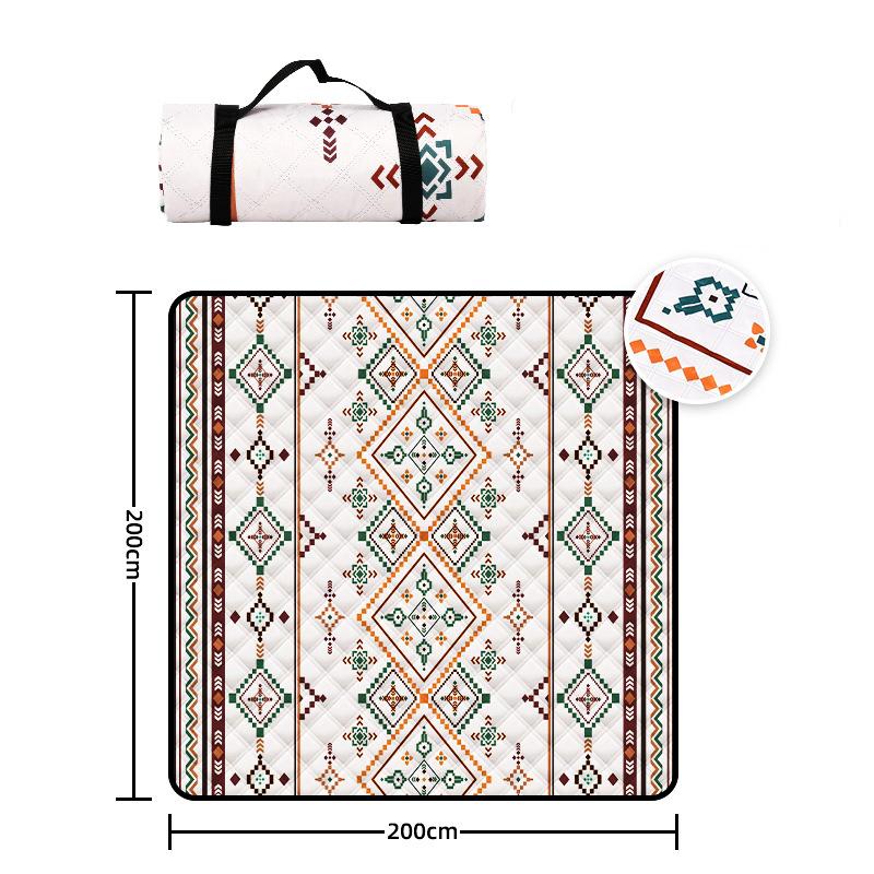 Camping Mat Waterproof Foldable Floor Mat Waterproof Blanket Easy-Clean Outdoor Camping Mat For Festival Travel Picnic