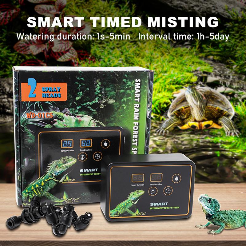 Система распыления Rainforest Tank Timing, набор для распыления, альпинистская черепаха, интеллектуальный распылитель, высокое качество, низкий уровень шума