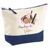Trousse de maquillage - PLANETEE - le Maquillage de Victoire - Grand format - Coton - Impression HD