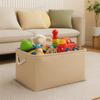 Multi-Purpose Collapsible Laundry Basket Rectangular Linen Storage Box Portable with Handle Folding Storage Baskets Closet