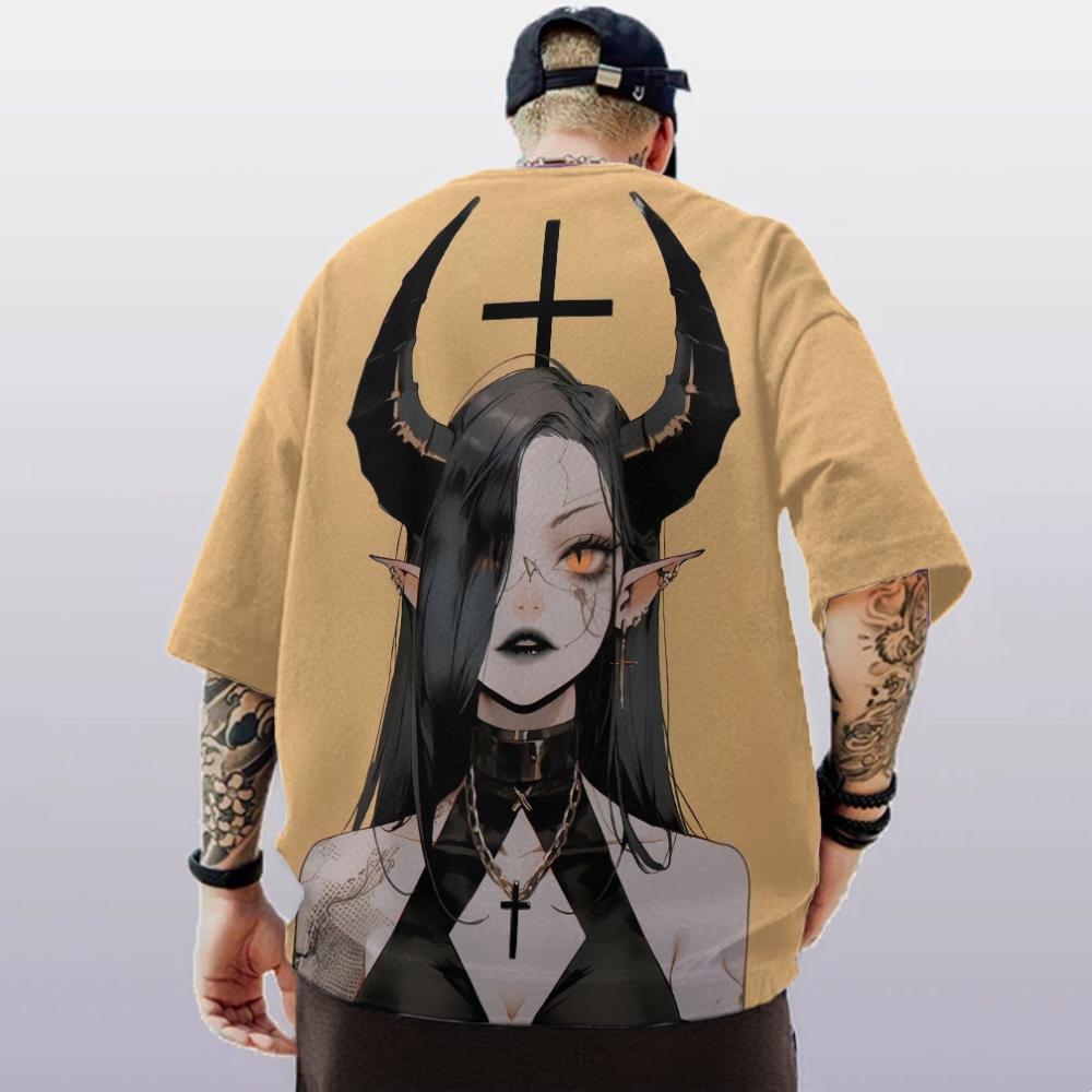 Смешная мужская футболка с принтом 3D Beauty, свободные футболки для мужчин, уличные тренды, мужская одежда, свободные повседневные топы с коротким рукавом, 2024, пуловер