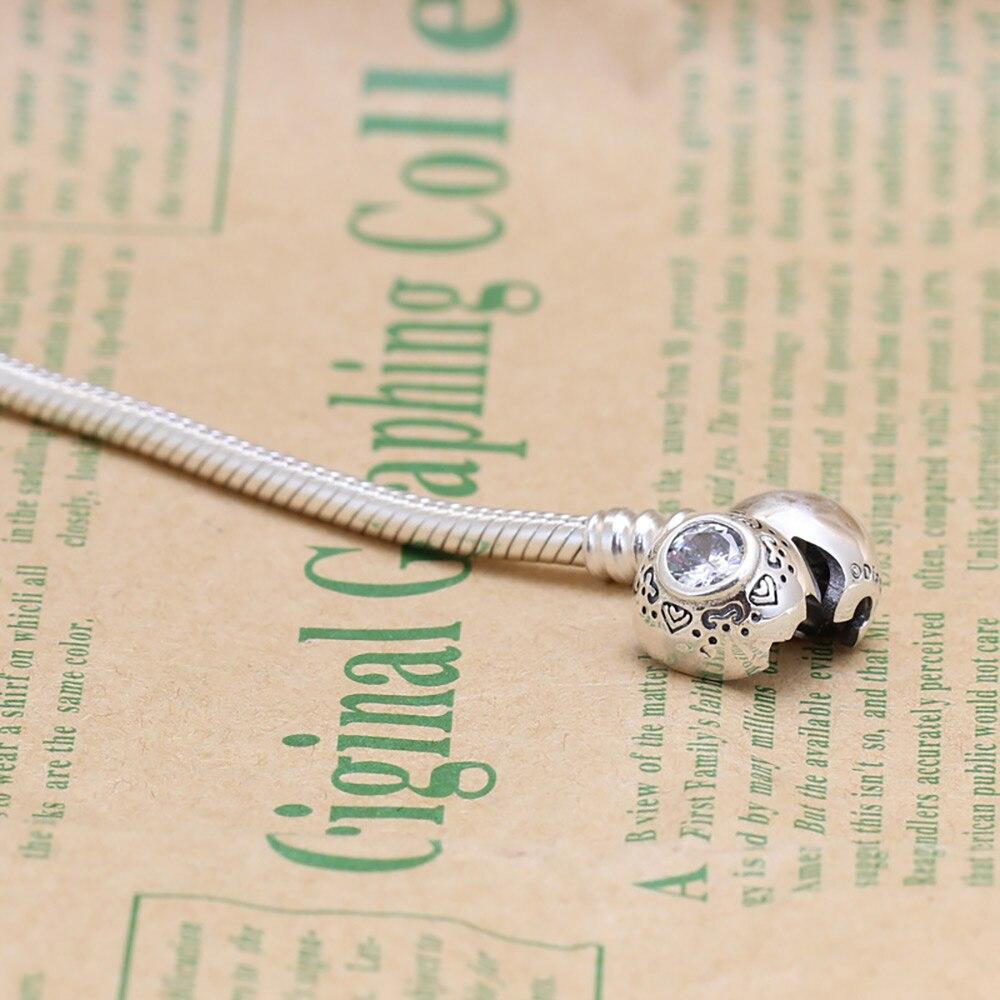 925 стерлингового серебра браслет принцессы лилии браслет для шарма Diy ювелирные изделия женский браслет подарок