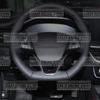 Автостайлинг 3D Металлический значок GT Line Центр руля Консоль интерьера автомобиля Наклейка для Peugeot 308 306 208 508 3008 4008