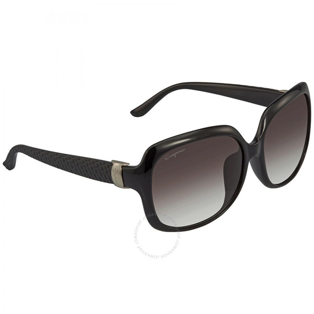 Salvatore Ferragamo Grey Gradient Square Ladies Sunglasses Sf739sa 001 59