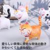 AAGWW Working Cat Figure Kitten Toy Mini Toy Cat Birthday Party Dark Colors Pieces 9 Designs 1 9 Designs 2 9 Designs Set, Figures, Characters,