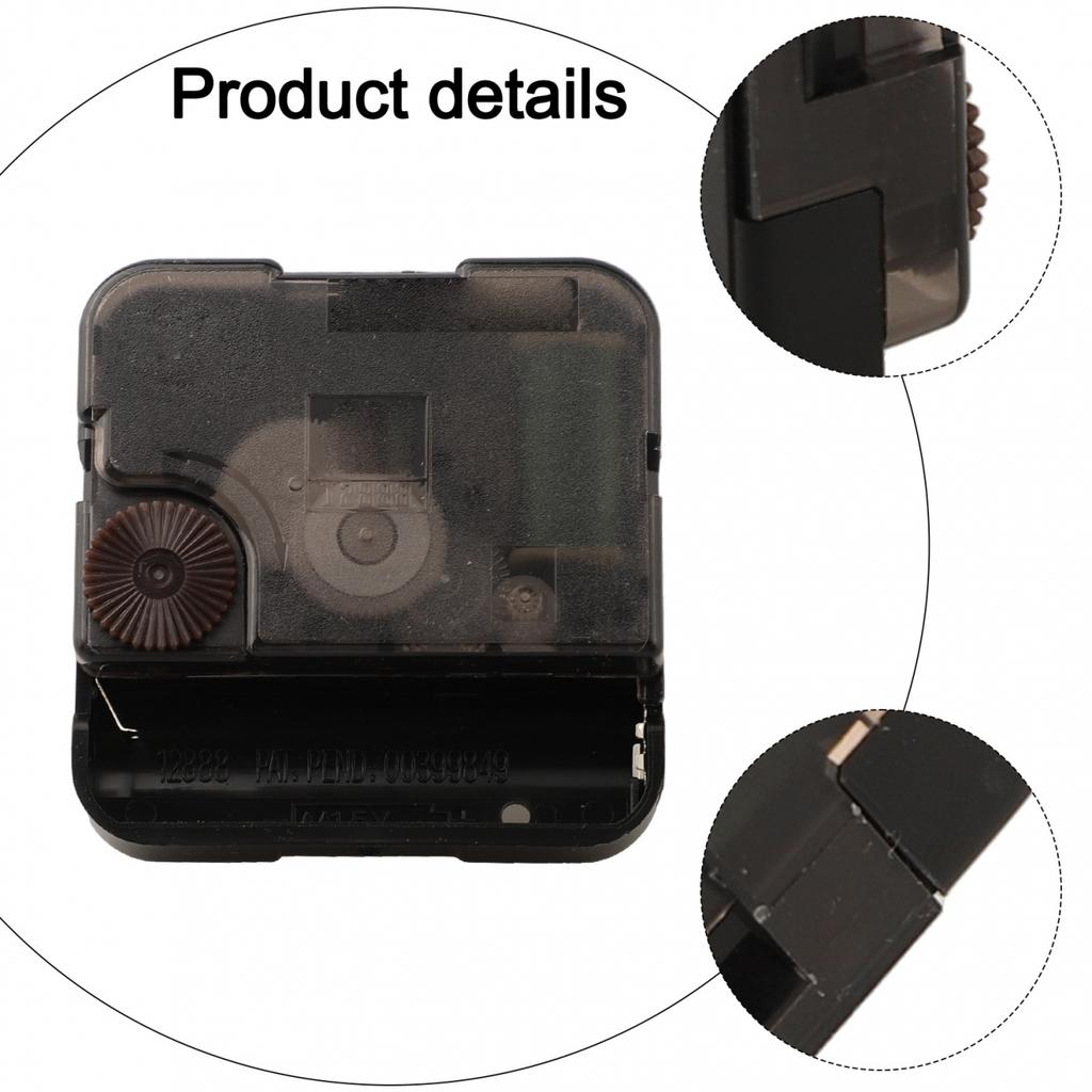 Упрощенный процесс установки с этим бесшумным настенным часовым механизмом