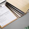 Wooden Writing Clipboard Reinforced Document Holder Portable A4 Memo Folder  Stationery