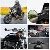 Круглые боковые зеркала мотоцикла 7/8" для руля, совместимые со стритбайками, кафе-рейсерами, спортбайками, чопперами, круизерами, спортбайками FZ8 FZ-07 09