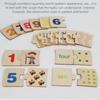 Points Brain Traing Toys Cartoon Animal Number Matching Card Game Number Matching Toys  Kids