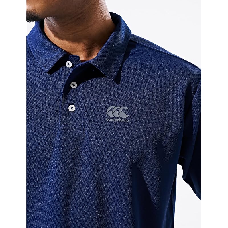 [Canterbury] Регбийная футболка-поло с коротким рукавом LOGO POLO SHIRTS Темно-синий M