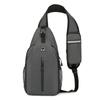 Unisex Chest Bag Simple Storage Bag Lightweight Travel Small Backpack Crossbody Bag Fashion Casual Single Should Bags