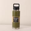 Спортивная бутылка для воды Stanley из нержавеющей стали 304 с двойной крышкой и вакуумной изоляцией