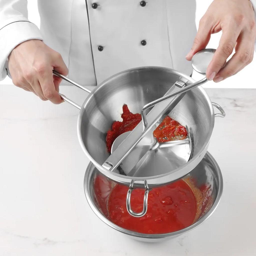 Stainless steel vegetable strainer, diameter 200 mm - Hendi 515501