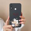 For Huawei Y9 Prime 2019 Phone Case Full Protection Cover For Huawei Y9S Y9A Cute Cartoon Liquid Silicone Anti Drop Bumper Coque