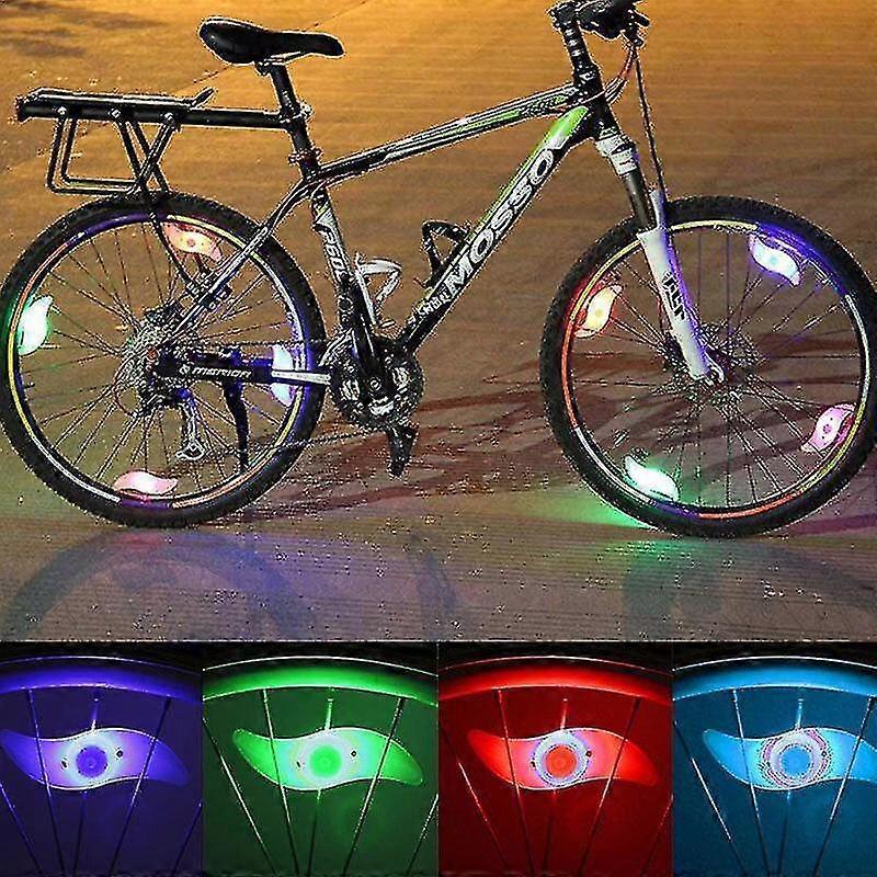 Bike Bicycle Cycling Wheel Spoke Wire Tyre Bright Flash