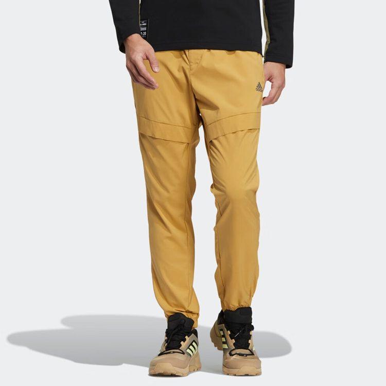 adidas Мужские вязаные спортивные штаны Хаки HE7369