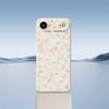 For iPhone 17 Air Case Small Flower Pattern Printing Straight Edge TPU Phone Back Cover