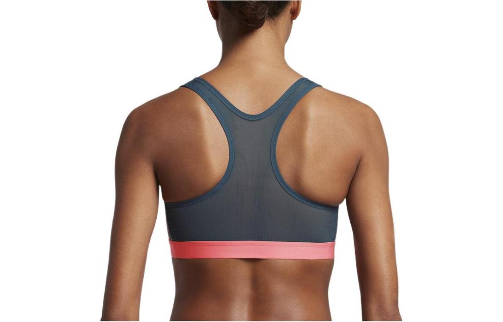 Nike Спортивное нижнее белье женское синее средняя поддержка 832069-464