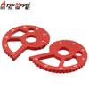 Aluminum Chain Adjuster Yamaha XTZ600 WR250Z DT125R 125RE Motorcycles - Black Red Blue