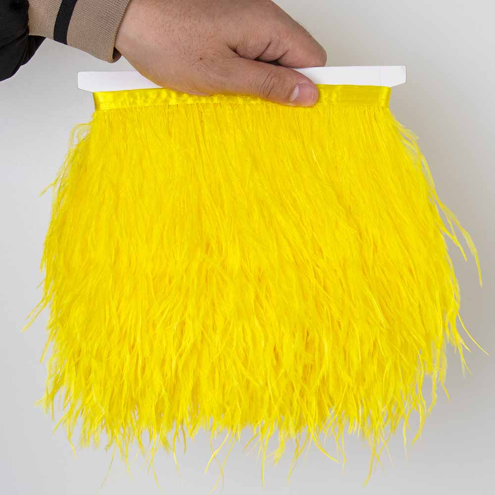 Перо 1 метр Красная отделка из страусиных перьев на тесьме Ленточная бахрома 8-10 см Ткань Юбка Швейные принадлежности Украшение для платья и одежды