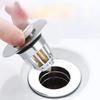 1 Leak Proof Toilet Washbasin Accessory Press Type Deodorizing Plug Washbasin Leak Proof Plug Spring Core Dewater