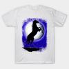 T Shirt Women Wild Horse On Blue Moon Harajuku Print Kawaii Tshirt Summer Short Sleeve Female T-Shirt Top Tee