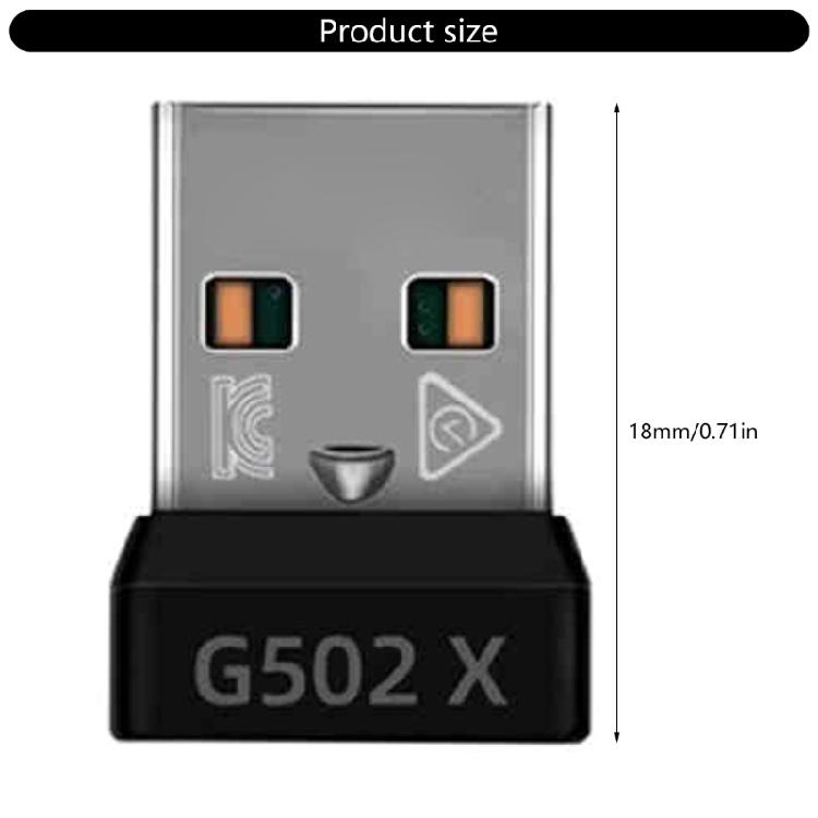 Беспроводная игровая мышь USB-донгл Приемник сигнала Мыши Адаптер для G502X Wireless G502 X PLUS