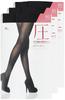 Колготки ASTIGU Колготки 40 Ден FP7440 Черный [Atsugi] [Давление] Теплоутягивающие (Набор 3) Женский L-LL