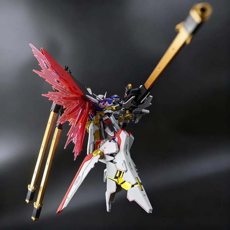 Star HG CE 1/144 Destiny 2 Зевс Силуэт Сборная Модель Набор Покрашенная Фигурка Действия Большое Светящееся Крыло Аниме Игрушка Коллекционная Подарок