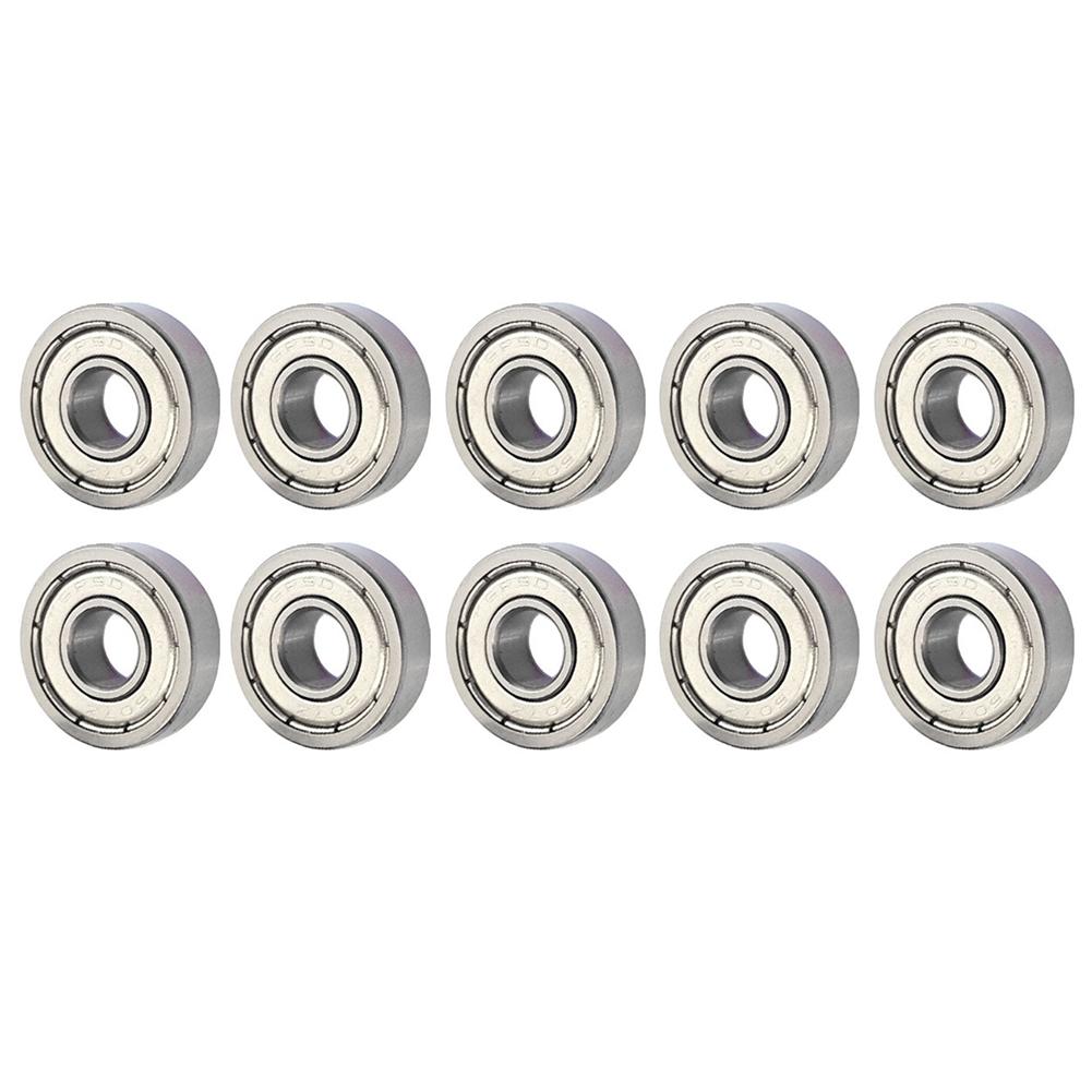 607ZZ Metal Sealed Miniature Bearing Heavy Load Rolling Bearings 7x19x6mm Carbon Steel Wear Resistant for Skateboard Scooter