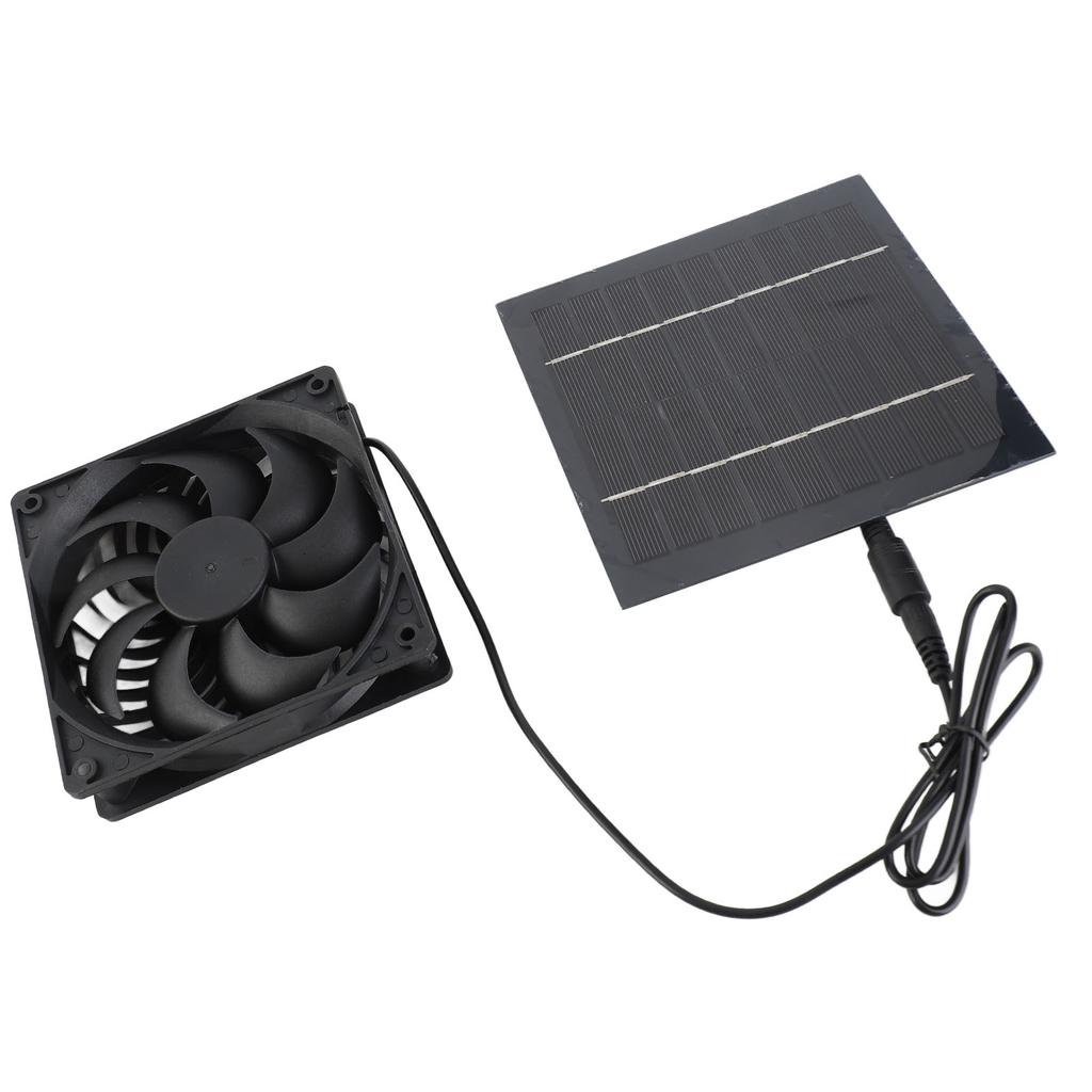 Комплект вентилятора для солнечной панели, вытяжка для курятника, товары для дома и улицы, 5 Вт, 6 В, водонепроницаемость IP65