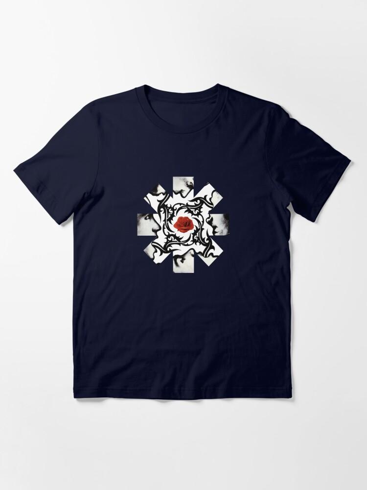 Red Hot Chili Peppers Red Rose on Center Essential T-Shirt