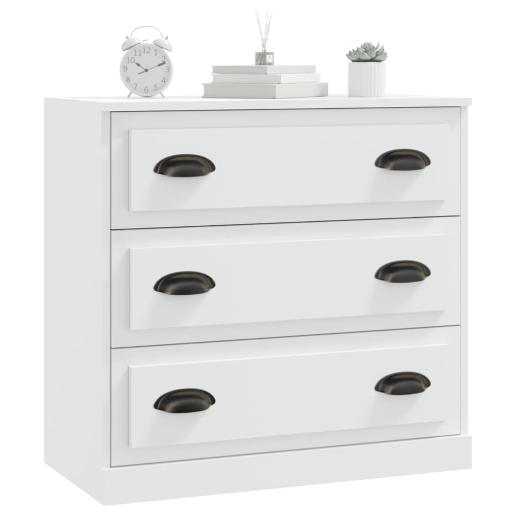 Sideboard White 70 x 35.5 x 67.5 cm Particleboard