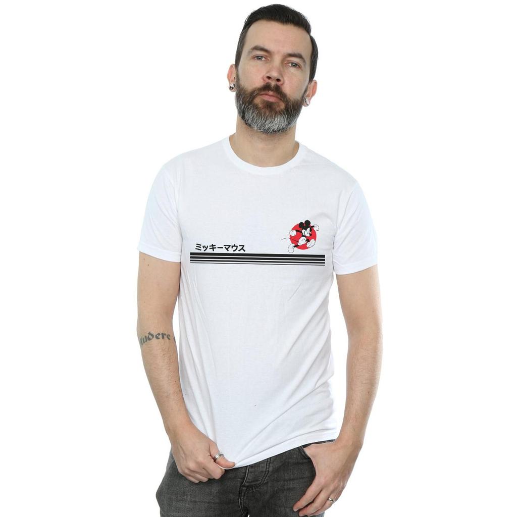 Disney Mens Mickey Mouse Running T-Shirt