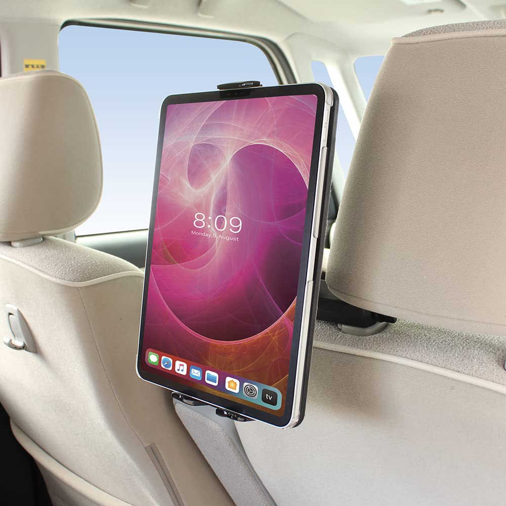 Tsuchiya Yac Car Rear Tab Tablet 180 x 130 x Holder, Holder, Black, 70mm, ZE-67