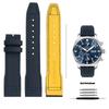 Кожано-нейлоновый ремешок для часов IWC Pilot Little Prince Mark IW388103 IW378005/003/001 Быстросъемный ремешок из коровьей кожи 20 мм 21 мм