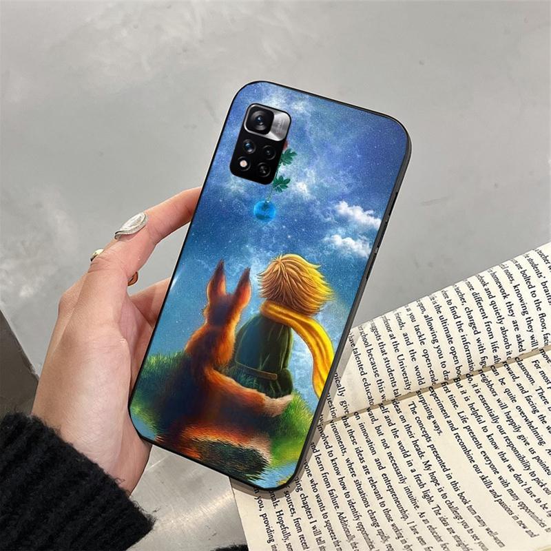 Чехол для телефона Xiaomi Redmi note 13 12S 12 Pro 11S 11 10 Pro 10S 12S Redmi 10 10C 9C 13C Маленький принц Лис Чехол