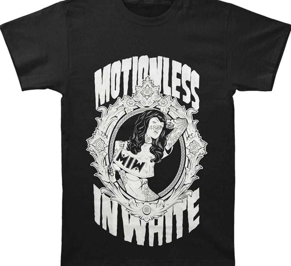 SALE Motionless in White Men T-shirt Black Unisex All Sizes S-5XL
