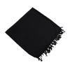 Tassel Scarf Soft Multi Functional Breathable Warm Large Thicken Tassel Scarf for Outdoor