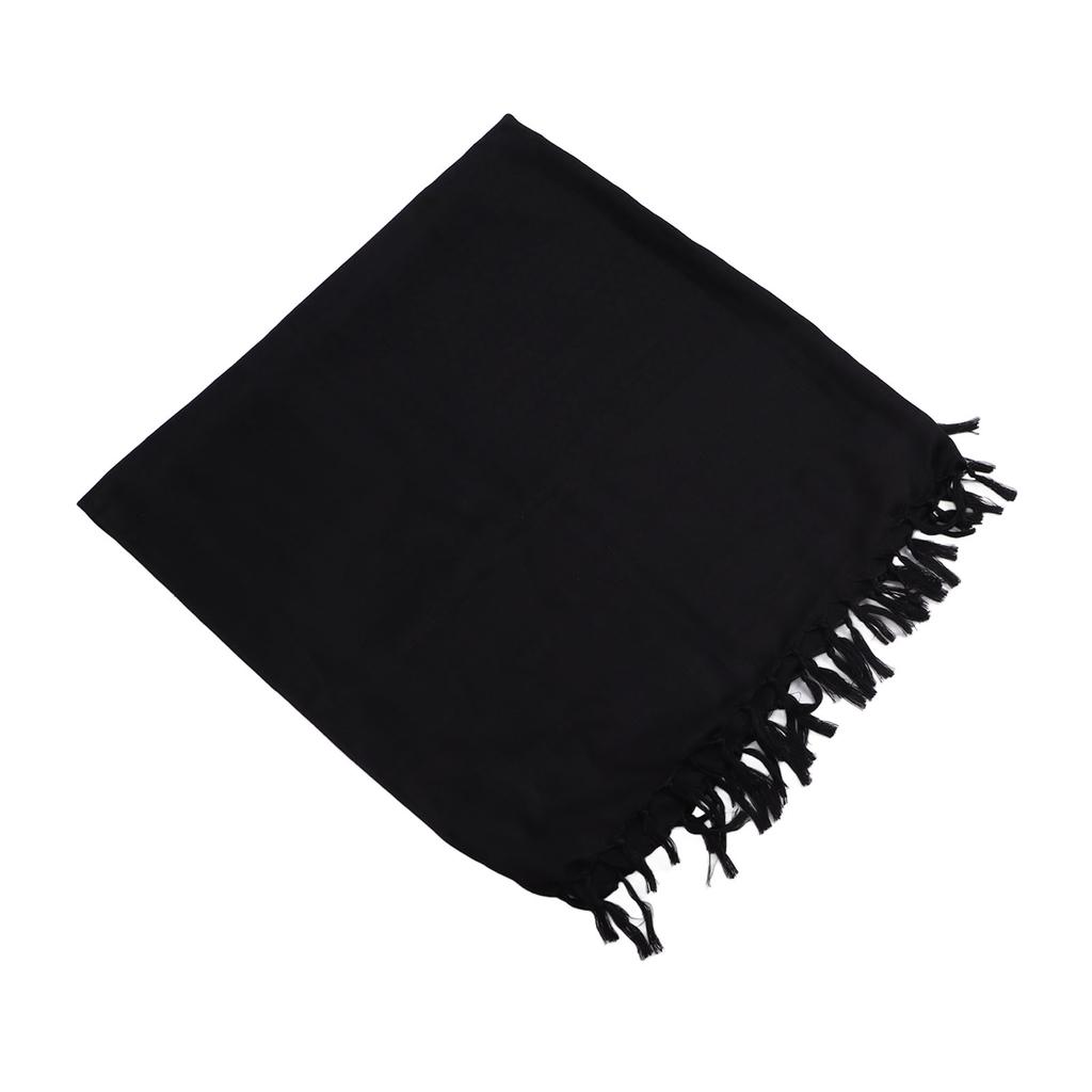 Tassel Scarf Soft Multi Functional Breathable Warm Large Thicken Tassel Scarf for Outdoor