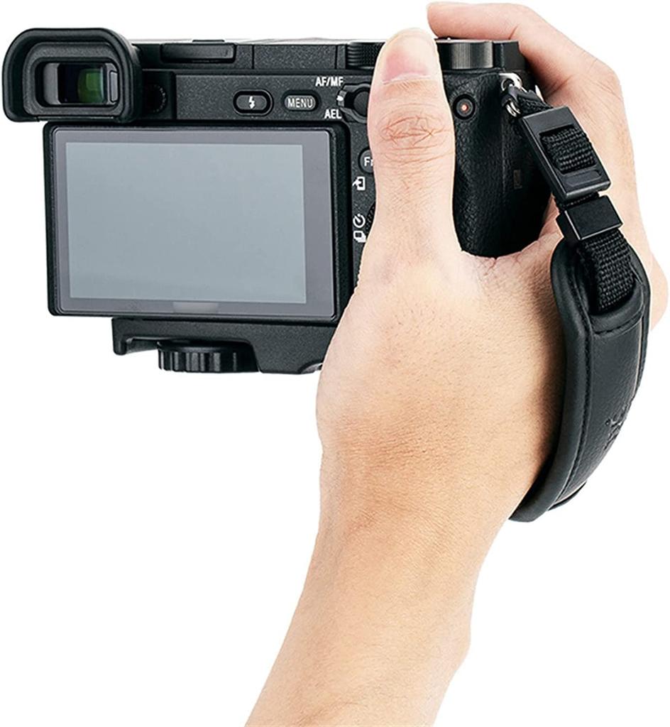 JJC Camera Strap Handle Strap Camera Grip Wrist Strap Adjustable Belt Compatible with Canon EOS R6 Mark Nikon Z7 Z6 Coolpix B700 Cameras Anti-Drop