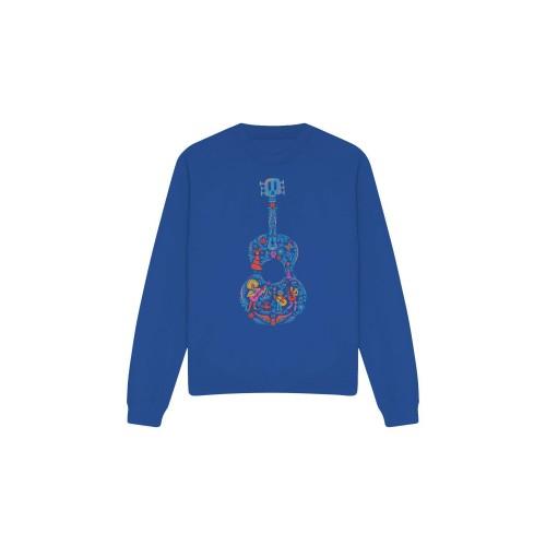 Coco Унисекс Взрослый Эрнесто Мигель Гектор Цветной Свитшот с гитарой