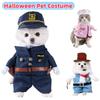 Soft Fabric Dog Cosplay Clothing Easy To Wear Kitten Puppy Costume  All Saints' Day